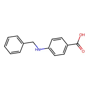 4-(Benzylamino)benzoic acid structure