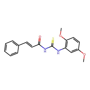 3-cyclohexyl-N-[4-(dimethylamino)phenyl]propanamide structure