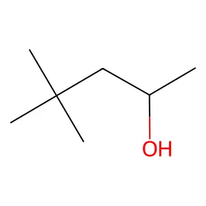 4,4-Dimethylpentan-2-ol structure