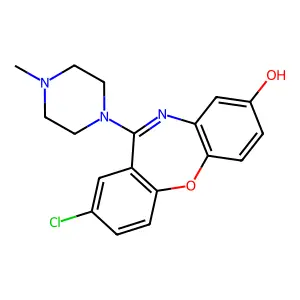8-Hydroxyloxapine structure
