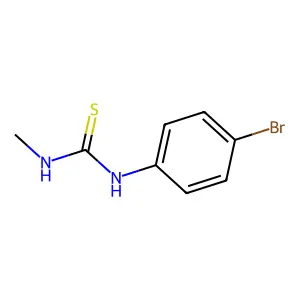 1-(4-Bromophenyl)-3-methylthiourea structure