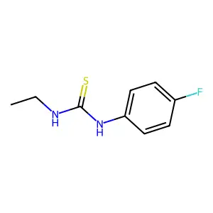 1-Ethyl-3-(4-fluorophenyl)thiourea structure