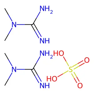 Dimethylguanidine structure