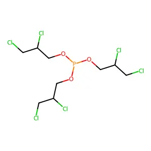 Tris(2,3-dichloropropyl) phosphite structure