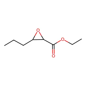 Ethyl 3-propyloxirane-2-carboxylate structure