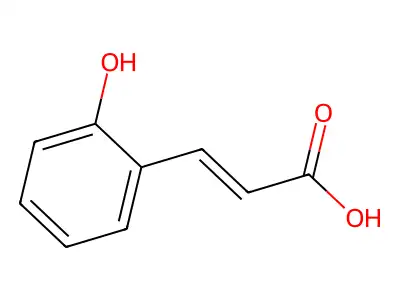 邻香豆酸 structure