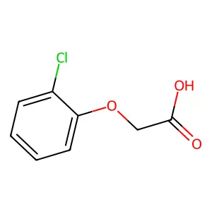 2-Chlorophenoxyacetic acid structure