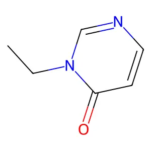 3-Ethylpyrimidin-4-one structure