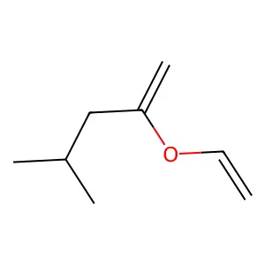 2-Vinyloxy-4-methyl-1-pentene structure