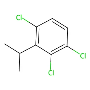 2,3,6-Trichlorocumene structure