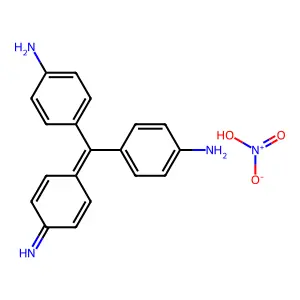 品红硝酸盐 structure