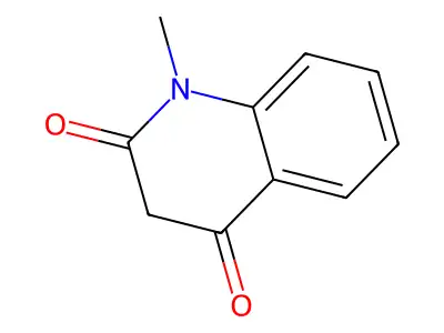 1-Methyl-1,2,3,4-tetrahydroquinoline-2,4-dione structure