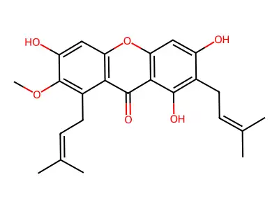倒捻子素 structure