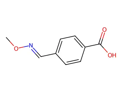 4-(methoxyiminomethyl)benzoic Acid structure