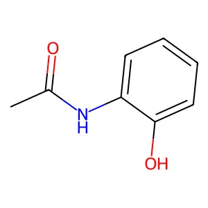 2-Acetamidophenol structure