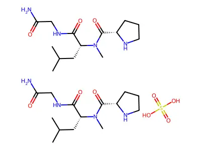 Pareptide sulfate structure
