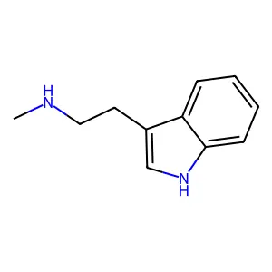 N-甲基色胺 structure