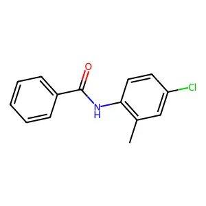 N-(4-chloro-2-methylphenyl)benzamide structure