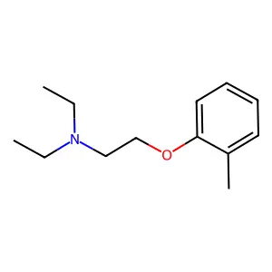 N,N-二乙基-2-(2-甲苯氧基)乙胺 structure