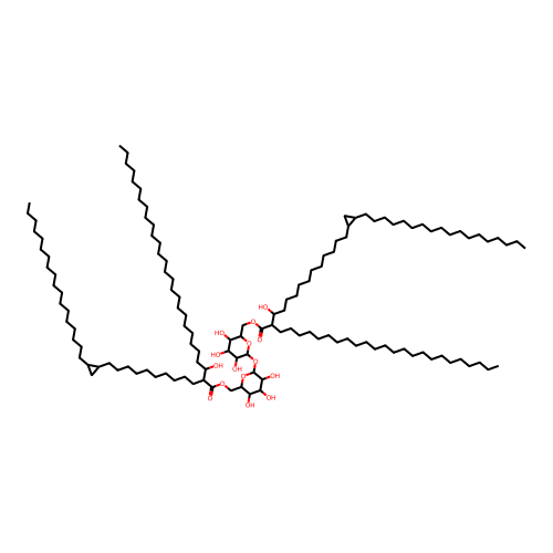Trehalose dimycolate structure