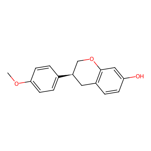 4-O-Methyl equol structure