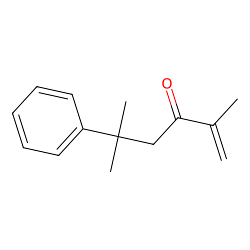1-Hexen-3-one, 2,5-dimethyl-5-phenyl- structure