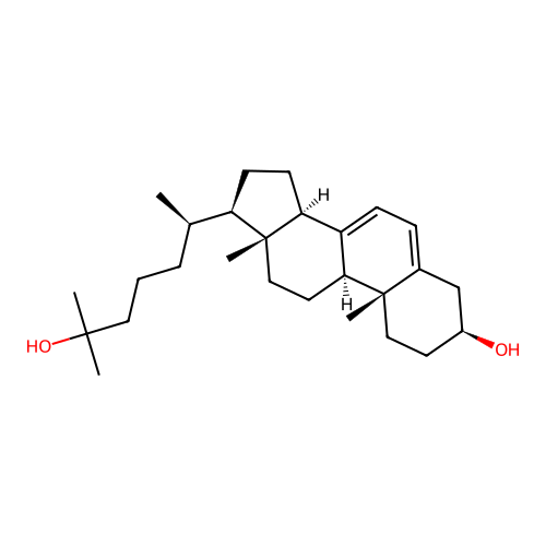 25-Hydroxy-7-dehydrocholesterol structure