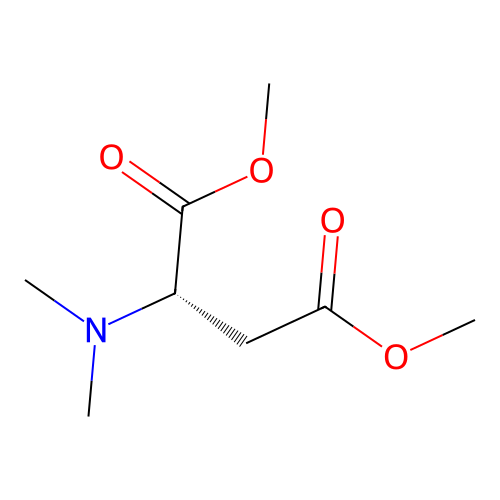 (S)-dimethyl 2-(dimethylamino)succinate structure