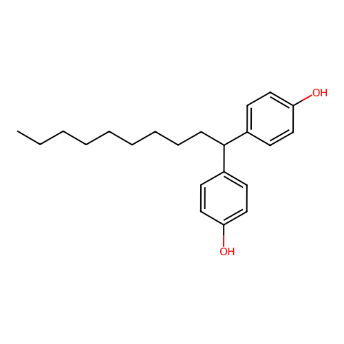 4,4'-Decylidenebisphenol structure