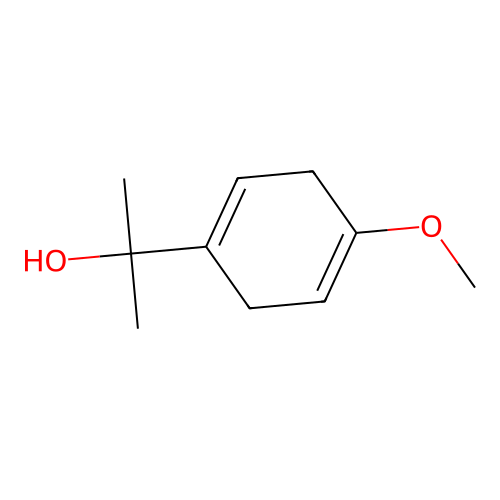 2-(4-Methoxycyclohexa-1,4-dien-1-yl)propan-2-ol structure