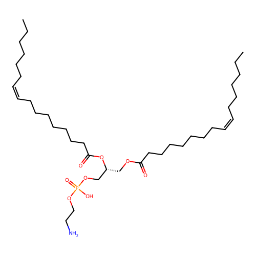 PE(16:1(9Z)/16:1(9Z)) structure