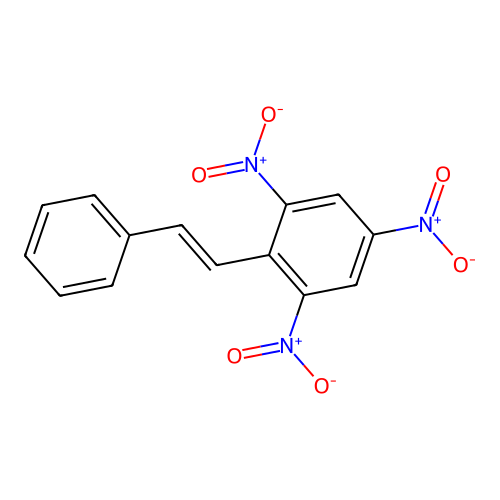 1,3,5-Trinitro-2-(2-phenylethenyl)benzene structure