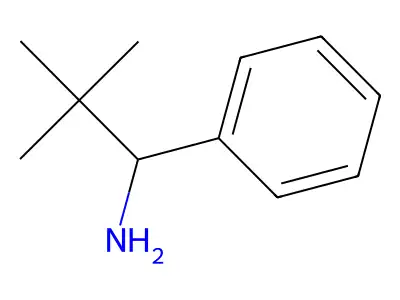 2,2-Dimethyl-1-phenylpropan-1-amine structure