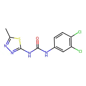 1-(3,4-Dichloro-phenyl)-3-(5-methyl-[1,3,4]thiadiazol-2-yl)-urea structure