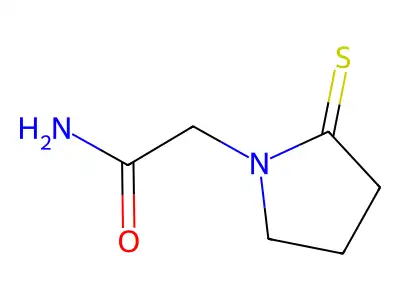 2-硫代-1-吡咯烷乙酰胺 structure