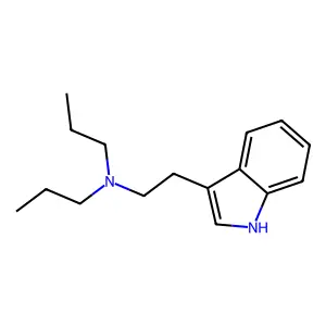 二丙基色胺 structure