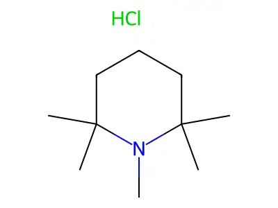 Pempidine hydrochloride structure