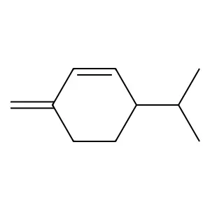 (-)-beta-Phellandrene structure