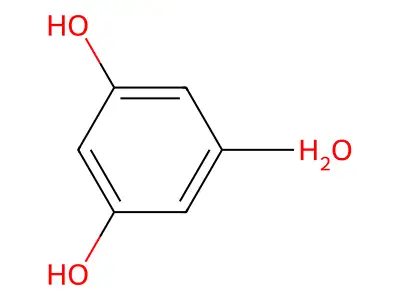 Resorcinol, 5-methyl-, monohydrate structure