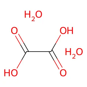 草酸二水合物 structure