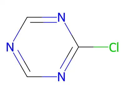 2-Chloro-1,3,5-triazine structure