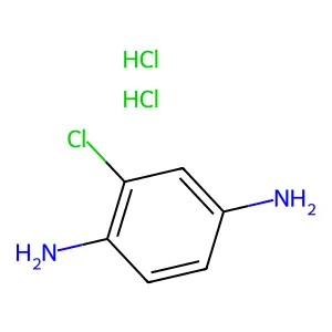 2-Chloro-1,4-benzenediamine dihydrochloride structure