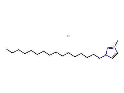1-Hexadecyl-3-methylimidazolium Chloride structure