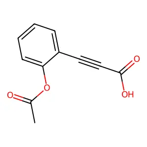 3-[2-(Acetyloxy)phenyl]prop-2-ynoic acid structure