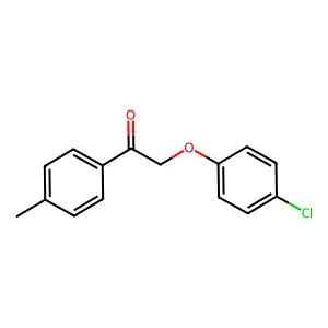 2-(4-Chlorophenoxy)-1-(4-methylphenyl)ethanone structure
