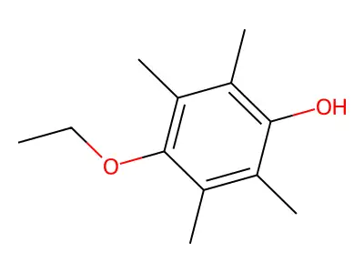 4-Ethoxy-2,3,5,6-tetramethylphenol structure