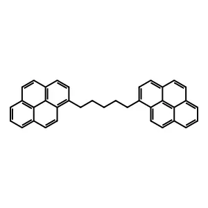 Pyrene, 1,1'-(1,5-pentanediyl)bis- structure