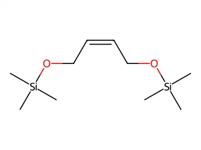Trimethyl(4-trimethylsilyloxybut-2-enoxy)silane structure