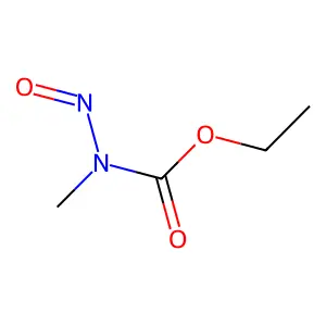 N-Nitroso-N-methylurethane structure