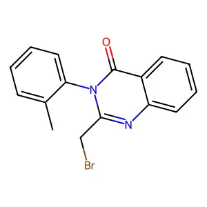4(3H)-Quinazolinone, 2-bromomethyl-3-(o-tolyl)- structure